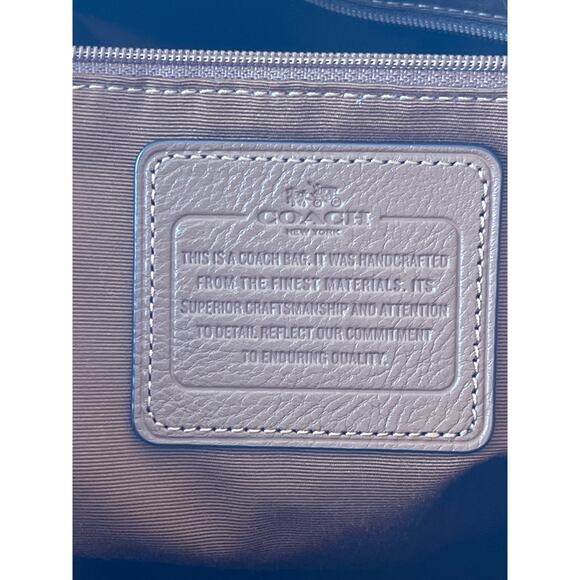 COACH F37216 Ava Tote Pebbled Leather Saddle Brown Gold - Picture 2 of 8